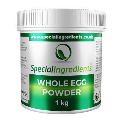 Whole Egg Powder - Free Range, Non-GMO, Gluten Free - Recyclable Container (1kg)