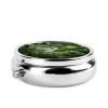 Tropical Rainforest Round Pill Box Decorative Box Pill Box, Two Compartment Pill Box view 3