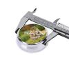 Dog On The Lawn Round Pill Box Decorative Box Pill Box, Two Compartment Pill Box view 4