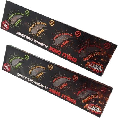 Chilli Chocolate Challenge Hot Vegetarian Ferocious Pack Of 2Chili Chocolate Challenge Bundled with 2 Pack