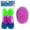 Multicolor Scourers in a Bag - (Pack of 6) - Durable Material - Perfect for Kitchen & Home view 1
