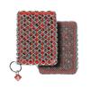 Knapp Made Combo Chainmail Cast Iron Scrubber with Silicone Core - Heavy Duty Rings and Fine Chainmail Rings -Premium Cast Iron Cleaner Chainmail Scrubber -Perfect for Cast Iron Cookware,Skillet,Woks view 1