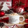 Victorian Printing Co - Hot Chocolate & Chill - Funny Gift Christmas Mug, Ceramic, 11fl.oz. view 3