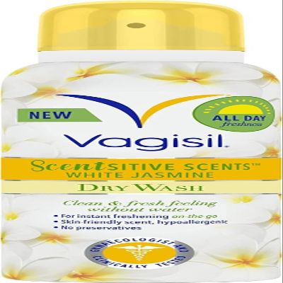 Vagisil Scentsitive Scents Spray, All-Day Freshness, White Jasmine, 125ml