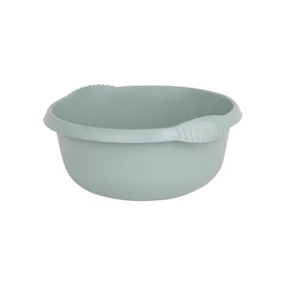 28 CM Silver Sage Washing Up Bowl High Grade Plastic Round Sink Tidy Organizer 5L Litre Bowl Basin Washbowl Mixing Bowl Dish Caddy Home & Kitchen Garden Camping (12)