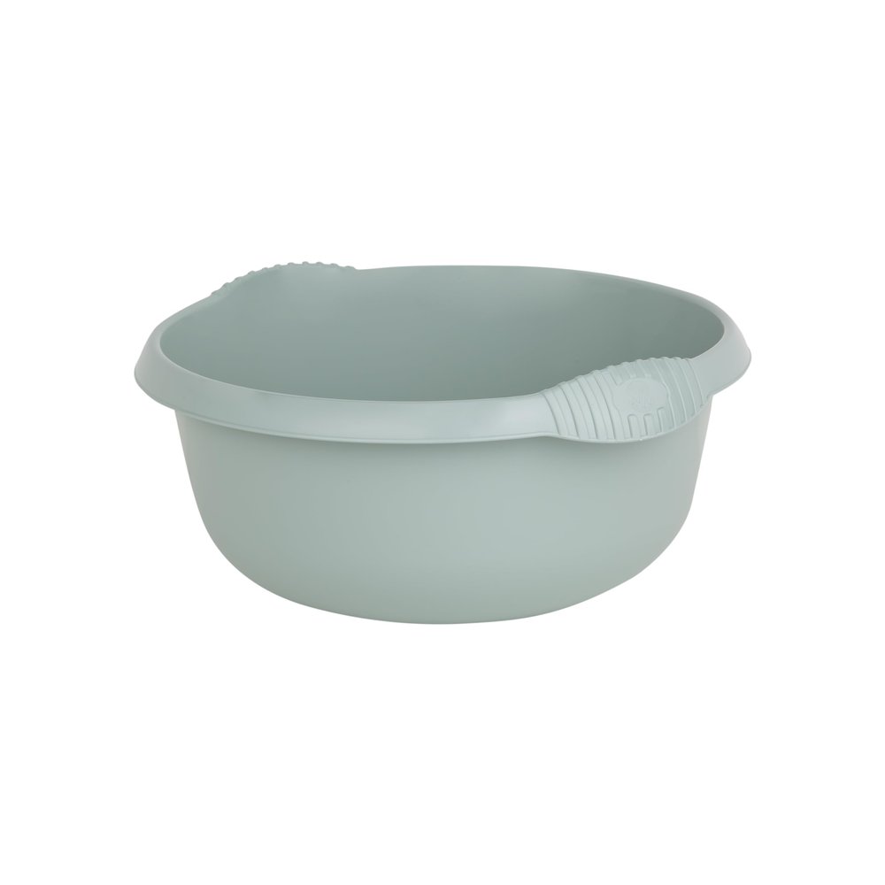 28 CM Silver Sage Washing Up Bowl High Grade Plastic Round Sink Tidy Organizer 5L Litre Bowl Basin Washbowl Mixing Bowl Dish Caddy Home & Kitchen Garden Camping (12)