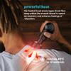 HoMedics MYTI Mini Massage Gun - Pocket Heated Electric Handheld Massagers with 5 Attachments & 4 Intensity Settings, Deep Tissue Vibrating Percussion Massager for Discomfort Ease & Travel - Black view 3