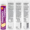 Vitamin Store Immunity Complex Effervescent Tablets, 3 Packs of 20 Blackcurrant Flavoured Immune System Booster Dissolvable Fizzy Supplement - Contains Vitamins C, D, Zinc & Selenium view 4