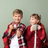 Hot Chocolate Gift Set With Mug, Socks, Candy Cane - Reindeer Kids Hot Chocolate Mug Gift Set With Mini Marshmallows (With Socks) view 4