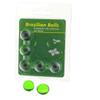 5 BRAZILIAN BALLS EXPLOSION DE AROMAS INTIMATE GEL - MINT view 1