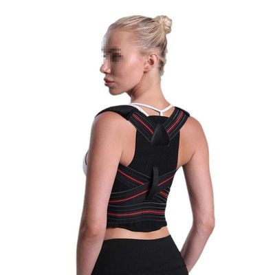 ADITAM Adjustable Clavicle Posture Corrector Men Woemen Back Brace Shoulder Lumbar Support Belt Corset Posture Correction (Color : Item1, Size : Large) (Item1 Xx) Double the comfort