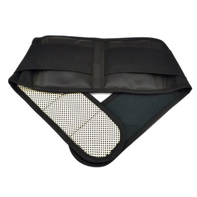 3-Piece Set Back Neck Knee Support Belt Lumbar Brace Knee Compression Sleeve for Men Women Warmth Soft Body Shaper Belt Adjustable Waist Trimmer (S) ()
