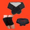 3-Piece Set Back Neck Knee Support Belt Lumbar Brace Knee Compression Sleeve for Men Women Warmth Soft Body Shaper Belt Adjustable Waist Trimmer (S) () view 3