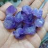 Tbkoly Meditation Home Decor, 50/100g Natural Amethyst Raw Quartz Small Cluster Healing Reiki Stone Crystal Point Specimen Home Decor Raw Crystals Minerales Gifts,Natural Crystal draw (Size : 50g) view 2