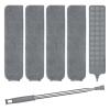 Vicloon Gap Dust Cleaner, Cleaning Duster, 1 Long Handle Microfiber and 4 Replacet cover Retractable Cleaner Appliances Tool for Home Bedroom Kitchen (V5-QXXFSTZ-FBA) view 1