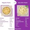 Keto Slim Fettuccine Pasta (Pack of 15 x 270g) Organic Konjac Flour & Oats Shirataki Pasta, Zero Carb, Low Calorie, Gluten, Fat & Sugar Free, Vegan High Fibre Ready to Eat, Paleo Diet Friendly view 2