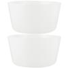 Cabilock 2pcs Plastic Sauna Barrel Liners for Foot Bath and Pool Use, Sturdy White Spa Accessory with Multi-functional Pedicure Insert for Home Sauna and Soaking Bucket view 1