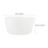 Cabilock 2pcs Plastic Sauna Barrel Liners for Foot Bath and Pool Use, Sturdy White Spa Accessory with Multi-functional Pedicure Insert for Home Sauna and Soaking Bucket view 3