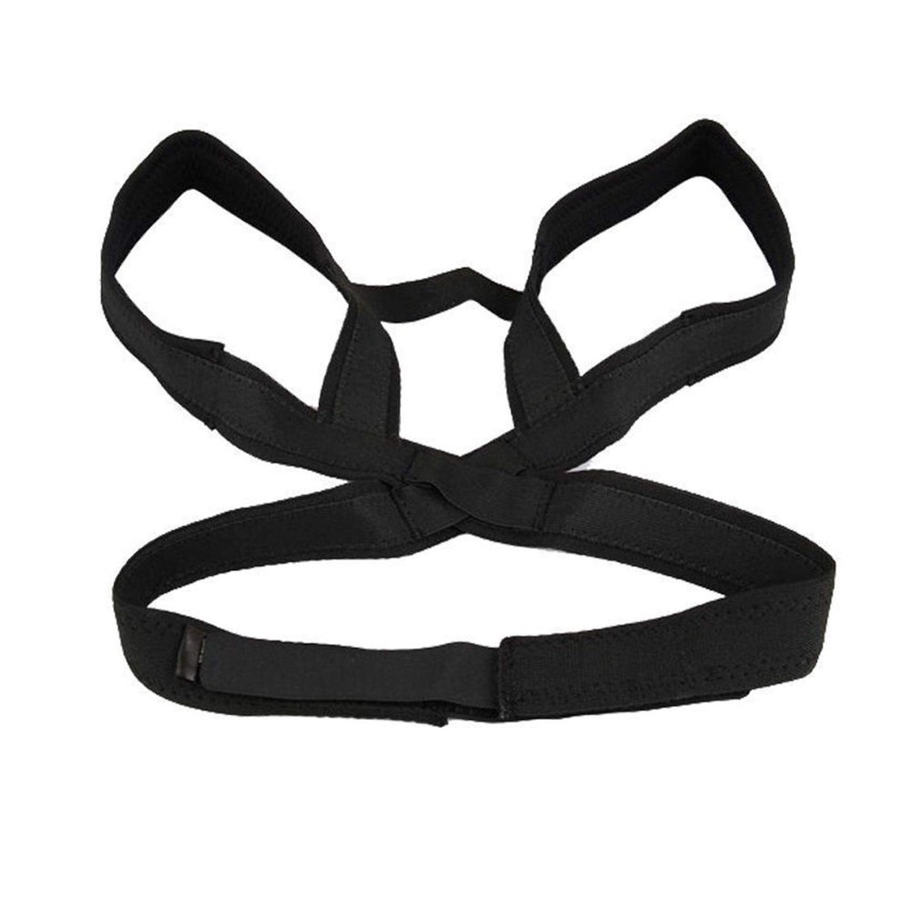 ADITAM 2Pcs Elastic Posture Corrector Support Back Brace With Breathable Straps Clavicle Support Brace Belt For Men Women Double the comfort