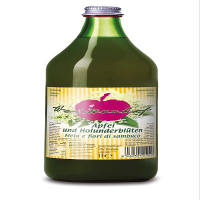 Apple Juice with elderflower Weissenhof 1 lt. - South Tirol