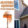 30 Foot High Reach Telescoping Duster Kit and Vinyl Siding Brushes with 7-24 ft Extension Pole // High Ceiling Cleaning and Window Washing kit // Exterior & Interior House and Gutter Cleaning Brush view 4