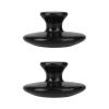 2 Pcs Facial Massage Stones Mushroom Shaped Gua Sha Stones Natural Face Scrapping Massagers for Face Eye Neck Spa Relaxing view 1