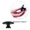 2 Pcs Facial Massage Stones Mushroom Shaped Gua Sha Stones Natural Face Scrapping Massagers for Face Eye Neck Spa Relaxing view 3