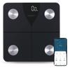 Exzact Smart Body Scale/Digital Bathroom Scale - Smart Phone iOS & Android Bluetooth - Capacity: 180 kgs - Body Fat - kgs/stones/lbs - Electronic Weighing Scale view 1