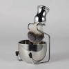 Shaving Set Soap Bowl + Shaving Brush + Stand Holder, Stainless Steel + Nylon Brush Kit Pure Hair Shaving Brush Kit view 4