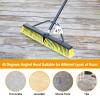 24 inches Push Broom Outdoor- Heavy Duty Broom with 63" Long Handle view 3