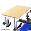 Wheelchair Tray, Wood Wheelchair Lap Tray, Wheelchair Trays Table for Patients and Elderly Writing, Reading, and Eating or Rest, Fit for Seat Widths 40-50cm view 2