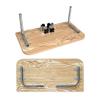 Wheelchair Tray, Wood Wheelchair Lap Tray, Wheelchair Trays Table for Patients and Elderly Writing, Reading, and Eating or Rest, Fit for Seat Widths 40-50cm view 4