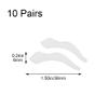vepoty Eyeglasses Retainers 10 Pairs Glasses Ear Grips Eye Glasses Non Slip Holders Soft Silicone Temple Holders view 3