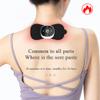 6Modes 19Level Ems Cervical Spine Mini Massager Physiotherapy Device Pulse Heating Shoulder And Neck Massager Warm Palace Heat Massage Stick,Black,Massager view 2