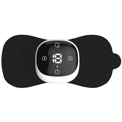 6Modes 19Level Ems Cervical Spine Mini Massager Physiotherapy Device Pulse Heating Shoulder And Neck Massager Warm Palace Heat Massage Stick,White,Massager