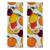 2 Packs Microfiber Gym Towels Sports Super Absorbent Ultra Soft Tropical Fruits Orange Banana Lemon Strawberry view 1