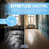 120cm Soft Sweeping Brush Indoor Broom - Stylish Grey Kitchen Broom | Ideal for Household Cleaning | 28cm Soft Bristle Brush Head with 1.2m Long Screw-Fit Metal Handle for Easy Use - Grey view 3