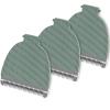 3 Pack Replacement Blades Compatible with Meridian Trimmer, Hygienic Ceramic Replacement Blades Compatible with Meridian Body Trimmer (Onyx & Sage), Green view 1