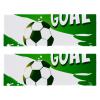 2 PCS Microfiber Towels Green Abstract Soccer Football Sports Workout Towels view 1