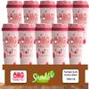 OMG Bubble Tea | Peach Black Tea With Popping Strawberry Bubbles | Pack of 10 view 1