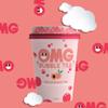 OMG Bubble Tea | Peach Black Tea With Popping Strawberry Bubbles | Pack of 10 view 3