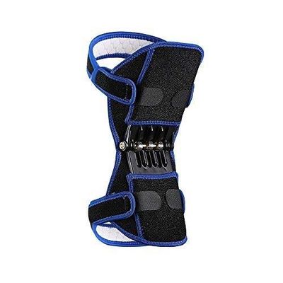 hinged knee brace for meniscus tear 1pcs Knee Protection Booster, Spring Knee Pad Brace, Power Lifts Knee Protection Boost Old Cold Leg Band Mountaineering deep Care Joint Support (Size :)