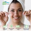 Clean Idea Ecofloss 6x25m Dental Floss - Vegan Waxed Dental Floss - Natural Floss - Organic Floss - Eco Friendly Floss - Silk Floss view 4
