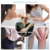 2000 ml Transparent Rubber Hot Water Bottle Portable Reusable Heat Cold Therapy Water Bag in Oversize Blue view 4
