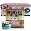 Double Donut French Vanilla Hot Chocolate Mix Packets, Flavored French Vanilla Hot Cocoa Mix, 18 Count view 1