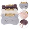 GLEAVI 3pcs Sleeping Eye Cover Lovely Cartoon Eye Mask and Boys and Girls Supple for Sleep for Travel for Home Use view 2