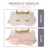 GLEAVI 3pcs Sleeping Eye Cover Lovely Cartoon Eye Mask and Boys and Girls Supple for Sleep for Travel for Home Use view 4