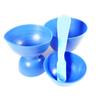 Giroflee Different Sizes Lab Silicone Mixing Bowl Plaster Plastic Rubber Mixing Bowl+Spatulas view 2