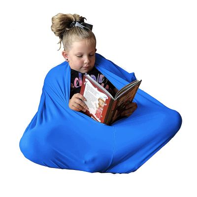Kids Autism Sensory Body Sock Breathable Sensitivity Seamless Sox Sensory Full Body Cocoon Sock For Children & Aldult With Special Needs (Color : Blue, Size : M)