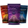 Guppy's Chocolates York | Hot Chocolate Flakes | 3 Pack | Real Grated Drinking Chocolate | 245g Resealable Pouch Equal To 7 Sachets per pack (Milk | Orange | Salted Caramel) view 1
